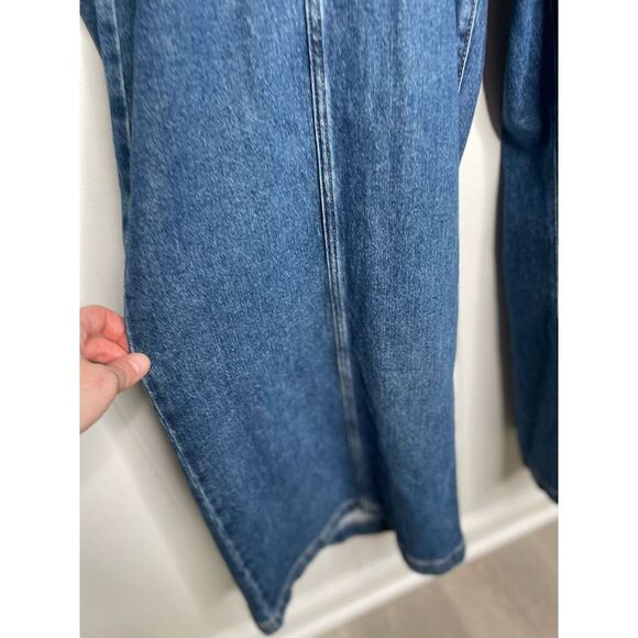 Ava & Viv High Rise Relaxed Fit Wide Leg Jeans Plus Size 26 Denim - Picture 7 of 14